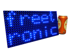 Blue LED Dot Matrix Display Panel 32x16 (512 LEDs)