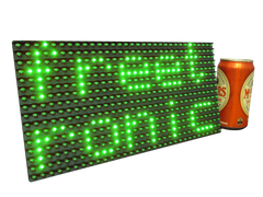 Green LED Dot Matrix Display Panel 32x16 (512 LEDs)