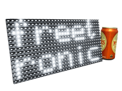 White LED Dot Matrix Display Panel 32x16 (512 LEDs)