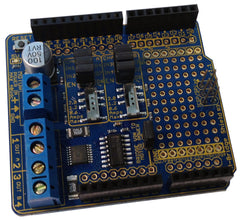 Dual Channel H-Bridge Motor Driver Shield